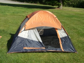 Mein neues Zelt 